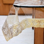 Edge protection PVC table cover for furniture