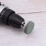 All three Grinding Head Mounted Stones ready for use with a rotary tool.