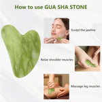 Smooth rolling jade face roller enhancing blood circulation