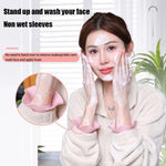Silicone cuffs for washing and cleaning tasks