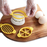 The versatile kitchen tool being used to slice fresh strawberries for a healthy snack.