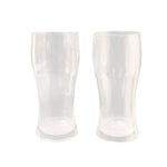 Everyday use unbreakable pitcher tumbler glass set with ergonomic grip