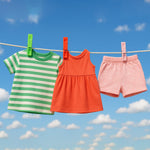 Plastic cloth clips with sturdy stainless steel spring