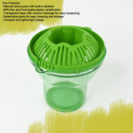 Disassembled parts of Apex Manual Citrus Juicer for easy cleaning