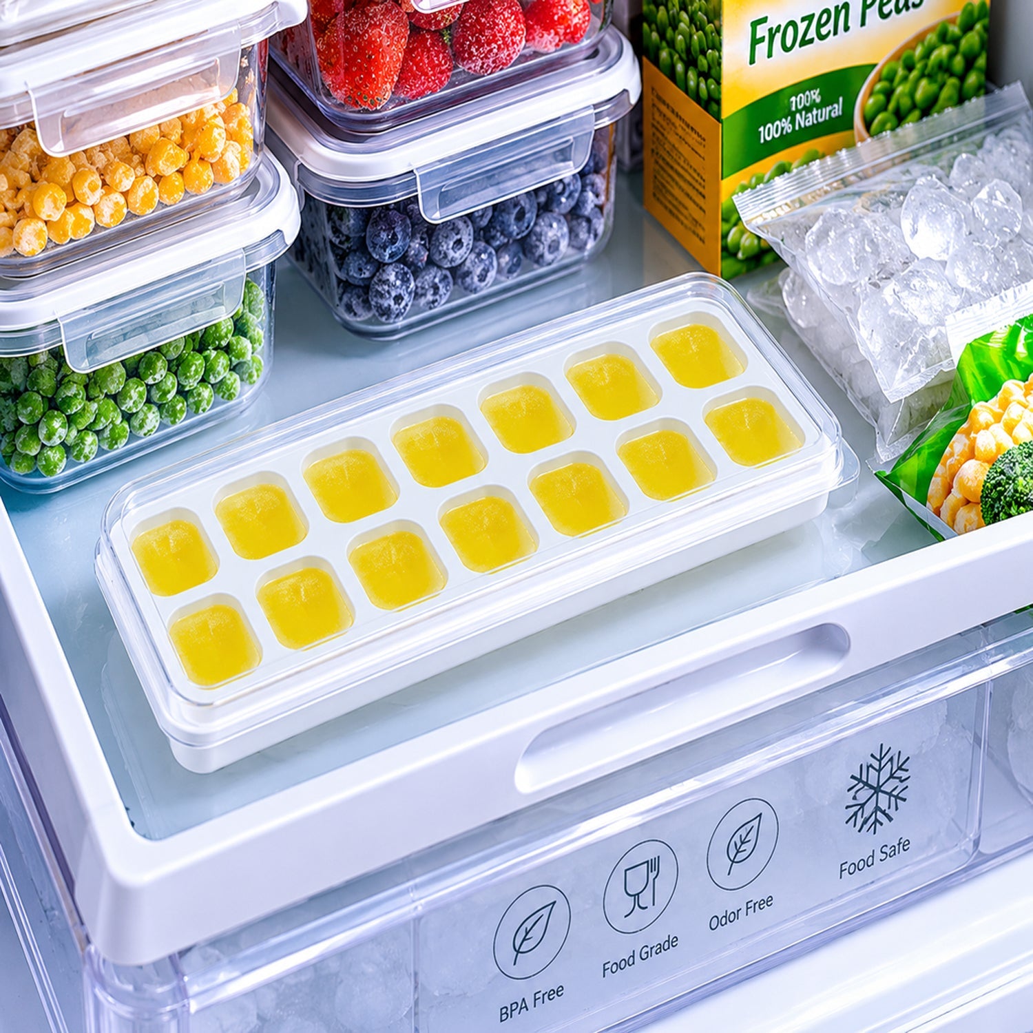 Ice cube tray for party drinks