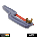 BoltForce Mini Hacksaw with ergonomic handle, ready for precise cutting tasks.