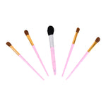 Complete 5pc makeup brush tools set ideal for beginners and professionals