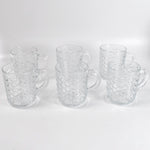 High-quality lead-free glass construction of the durable drinkware set.