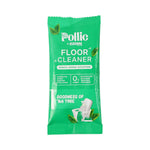 Compact refill sachet for floor cleaner with streak-free, quick-dry formula