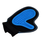 Comfortable pet gloves for grooming and fur removal