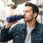 Durable travel-friendly water bottle with leakproof lid