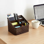 Multipurpose organizer rack basket for desk storage