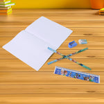 All six items of the Kids Stationery Kit displayed together for easy viewing.