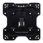 Extendable full motion TV wall mount bracket in black steel finish