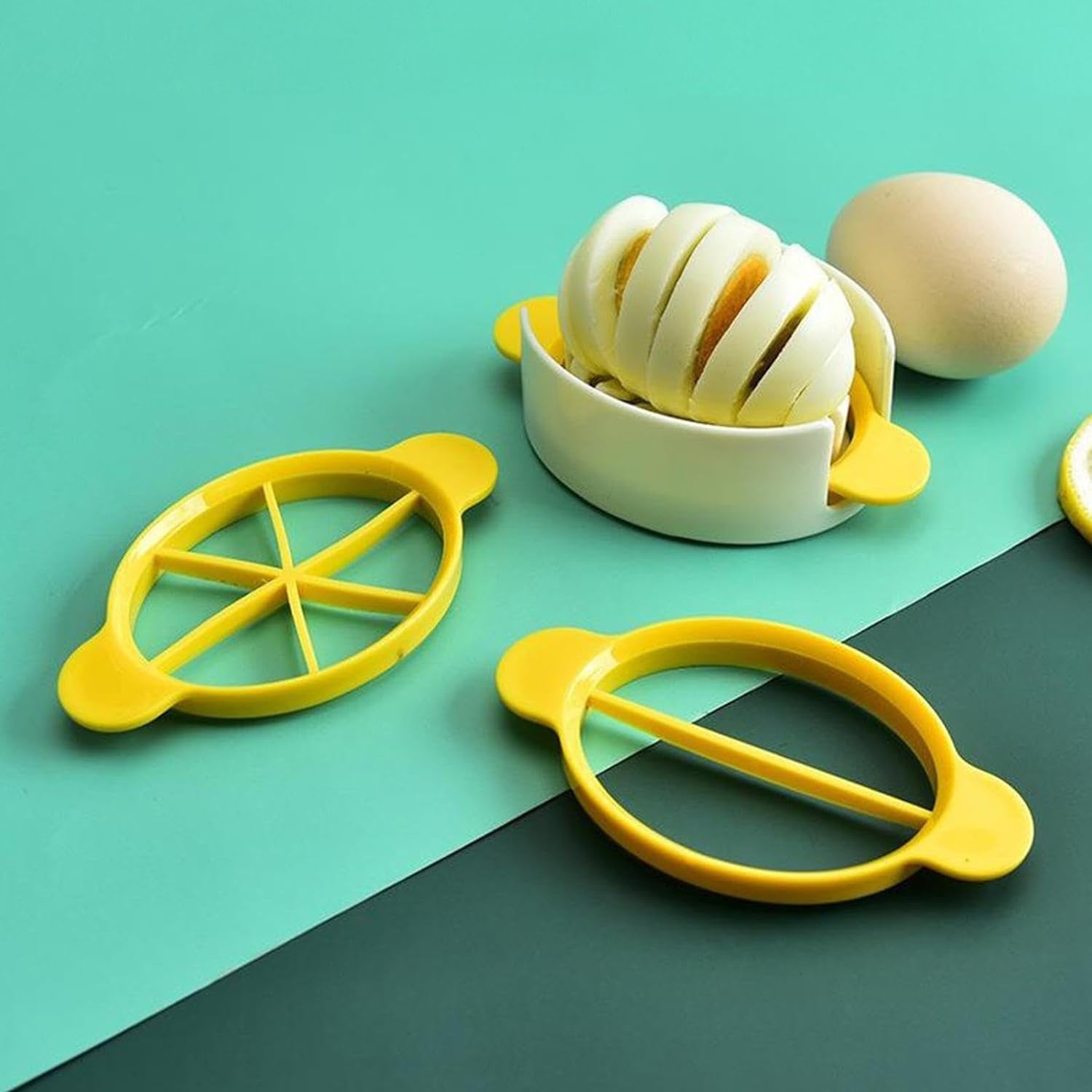 A Quickslice 3-in-1 egg slicer displayed on a clean white background.