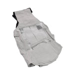 Front view of the empty ergonomic baby carrier, ready for use.