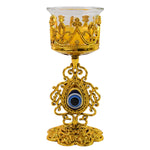 Radiant floral candle holder ideal as Diwali gift