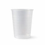 Plastic juice cup with 200 ML capacity in transparent design