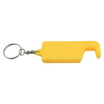 Variety of vibrant multicolor keychain mobile stands, ideal for gifts.