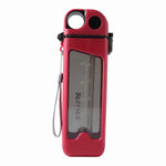Travel water bottle 500ml with flip-top one-touch drinking spout