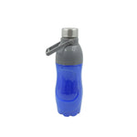 Close-up of the handle and wide mouth on the Own Hydrate reusable water bottle.