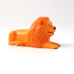 Compact lion dashboard toy in a resting lion pose, perfect car accessory