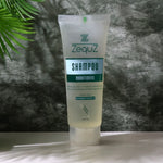 Zequz Conditioning Shampoo bottle labeled Conditioning for smooth, shiny hair