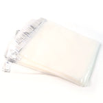 Multiple courier bags stacked, highlighting waterproof tear-resistant features