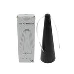 Portable fly repellent fan, ideal for picnics and outdoor gatherings.