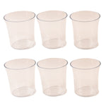 Daily use plastic glasses arranged in Apex Welcome Glass Set