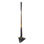 A user cleaning a floor with the long-handled Triangle Cleaning Mop.