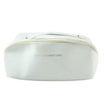 Compact toiletry and makeup storage pouch for travel use