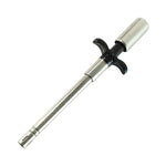 Gas stove lighter with long shaft ready to ignite the flame