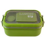 Lunch box showcasing quick snap compartments perfect for meal separation