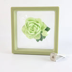 Floral motif air freshener diffuser designed as rose flower for car