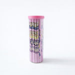 Graphite core wooden pencils with vibrant cartoon prints for kids