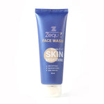Close-up image of Zequz Vitamin C brightening face wash texture
