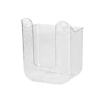 Bathroom setting featuring wall-mounted tissue dispenser holder