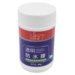 Instructions on how to use the transparent roof sealant glue for effective protection.