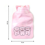 Mini water therapy bag on a white background for pain relief