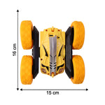 360 flip RC stunt car with lighting for kids