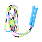 Fitness skipping rope in bright colors designed for children’s playful workouts