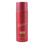 Long-lasting red scent body spray for men