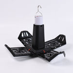 LumaCamp foldable camping LED lantern featuring compact design for portability