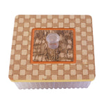 Close-up of the secure airtight lid on a plastic dry fruit box
