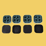 SilentSpin washing machine feet pads noise cancelling design