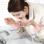 Silicone splash guard wristbands for household chores