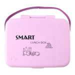 Meal prep lunch box with separate compartments and spoon included