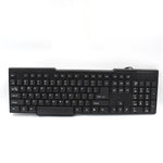 Standard 104-key layout of the plug-and-play computer keyboard.