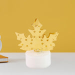 LED decorative diya lamp emitting warm flicker light for festive ambience